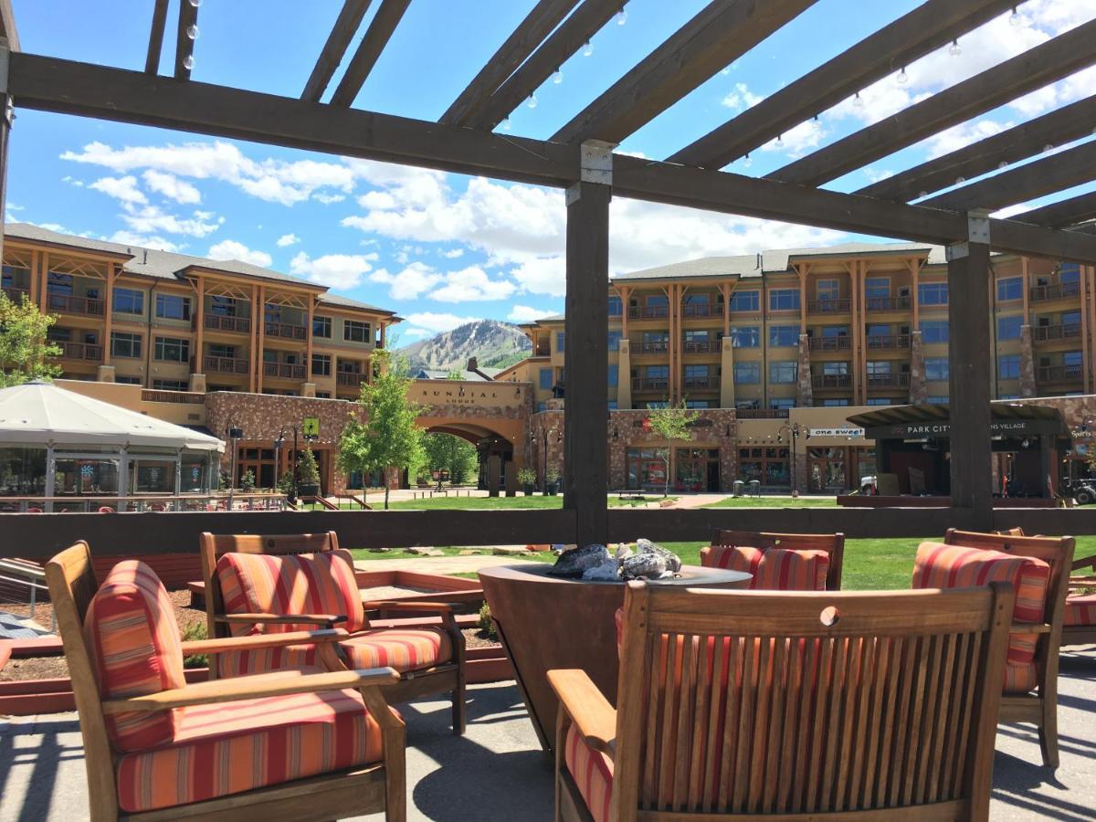 Sundial Condo In Canyons Village, Patio, Outdoor Pool & Hot Tubs, Walk To Hiking & Biking B508 Park City Exterior photo